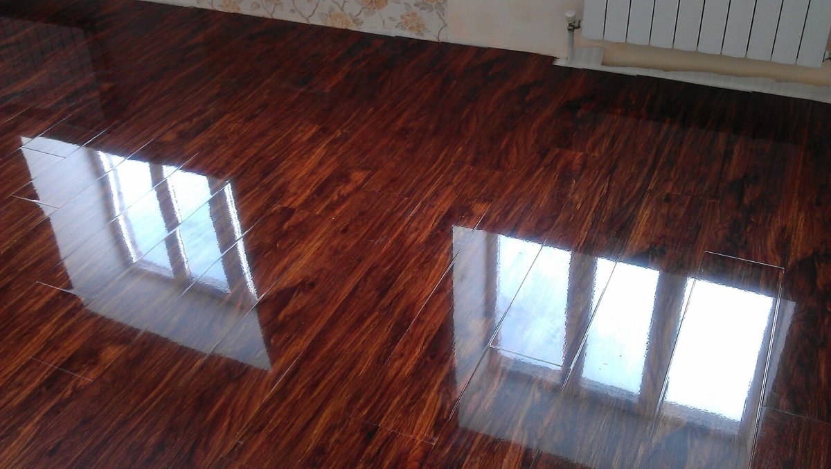 Глянцевый ламинат Империал 8мм