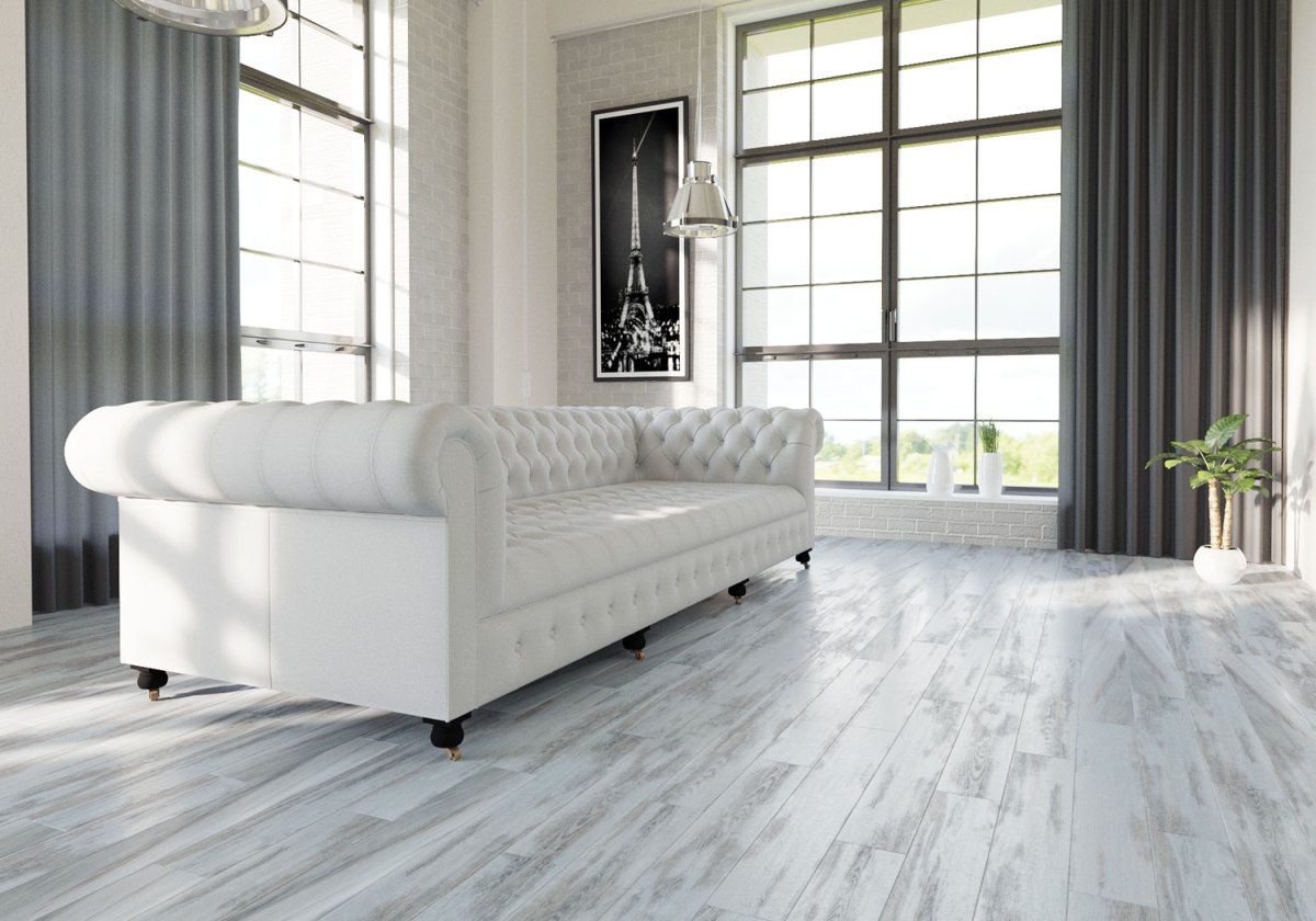 Кварц виниловый ламинат серый