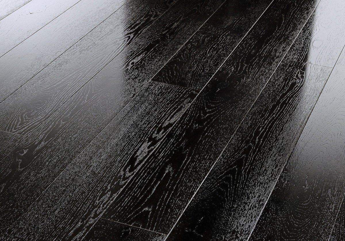 Ламинат черно белый