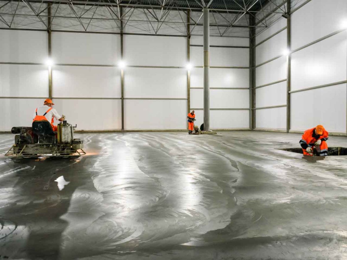 Наливной пол топпинг