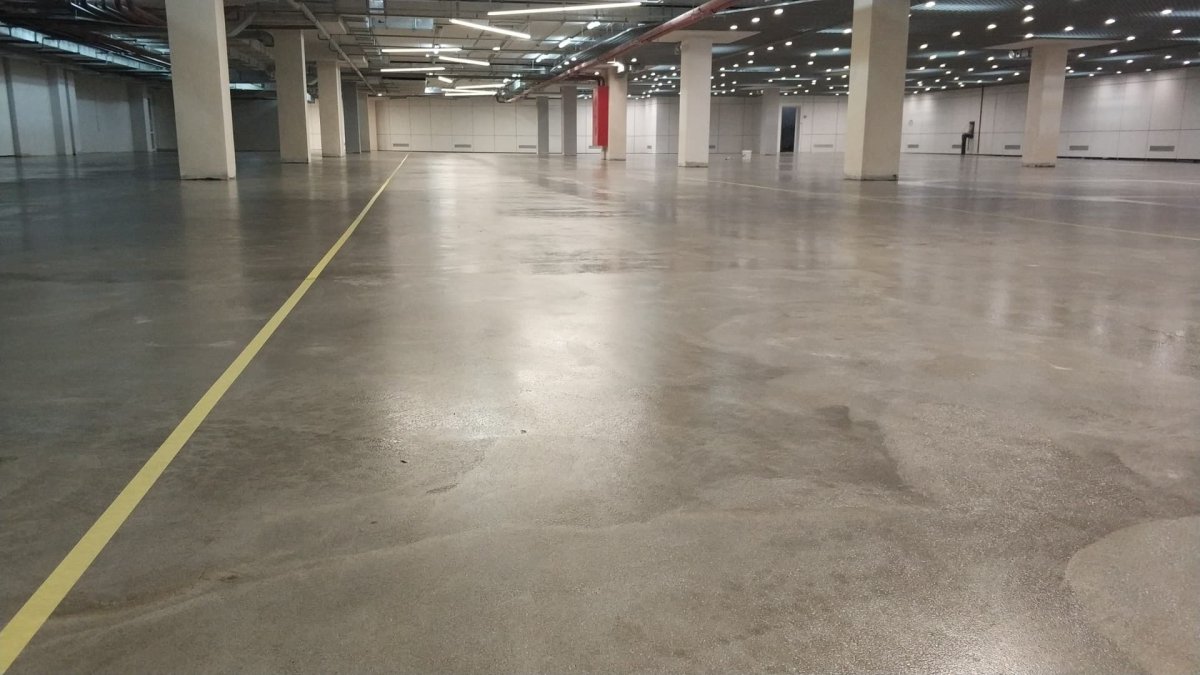 Промышленные топпинговые полы