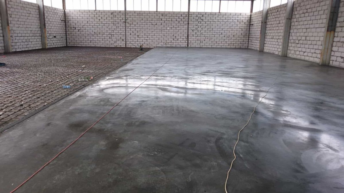 Бетонный пол, ГПС 200 мм пол