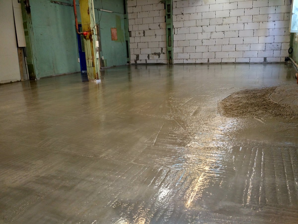 Легкобетонная стяжка пола