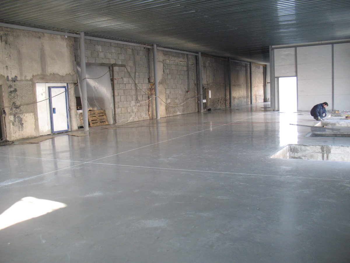 Пол с топпингом