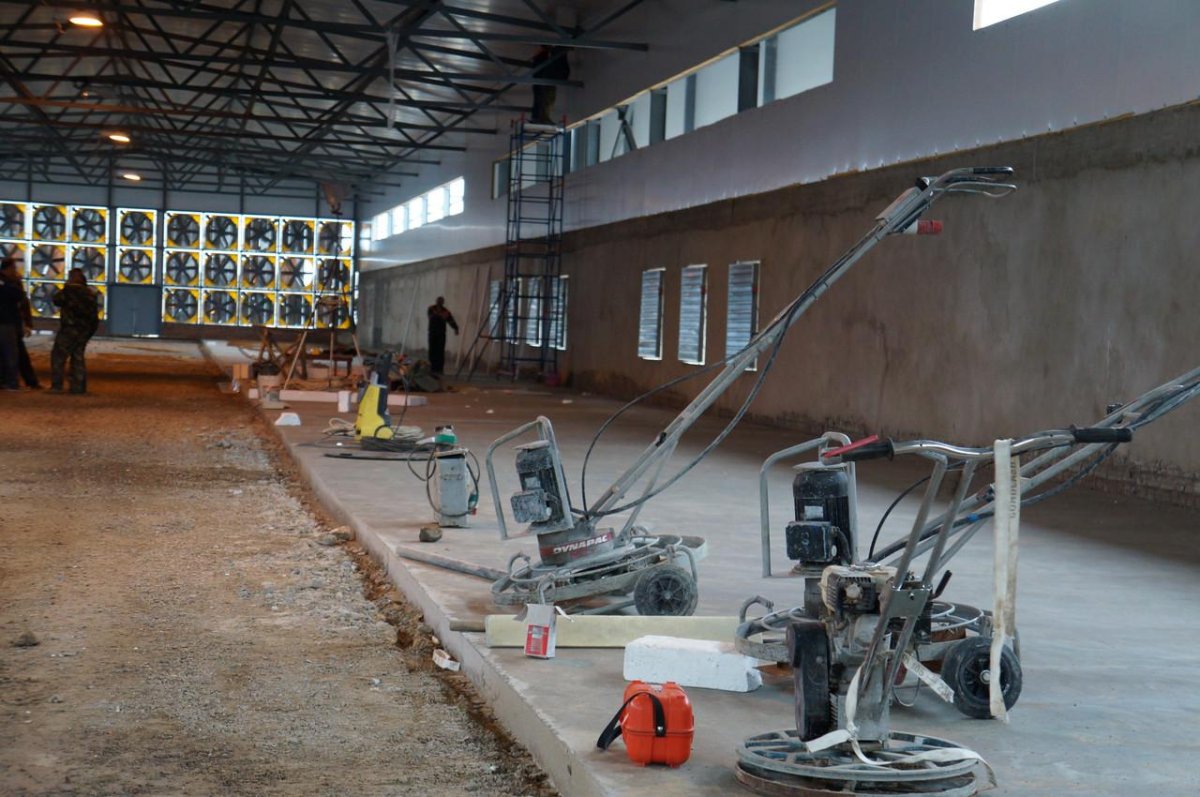 Промышленные бетонные полы