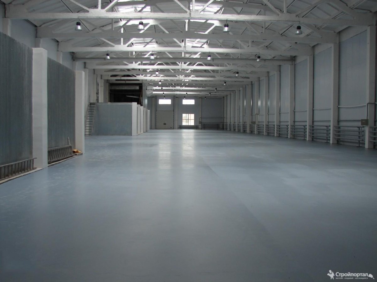 Промышленный наливной пол