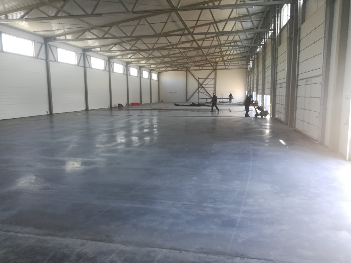 Бетонирование промышленного пола