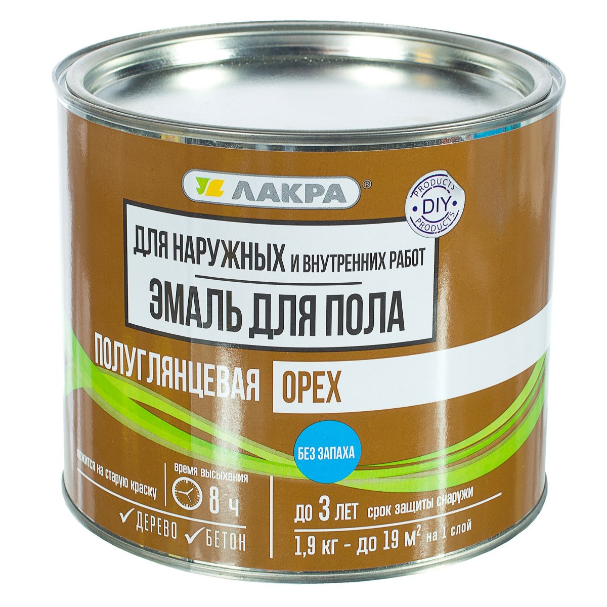 Лакра эмаль для пола