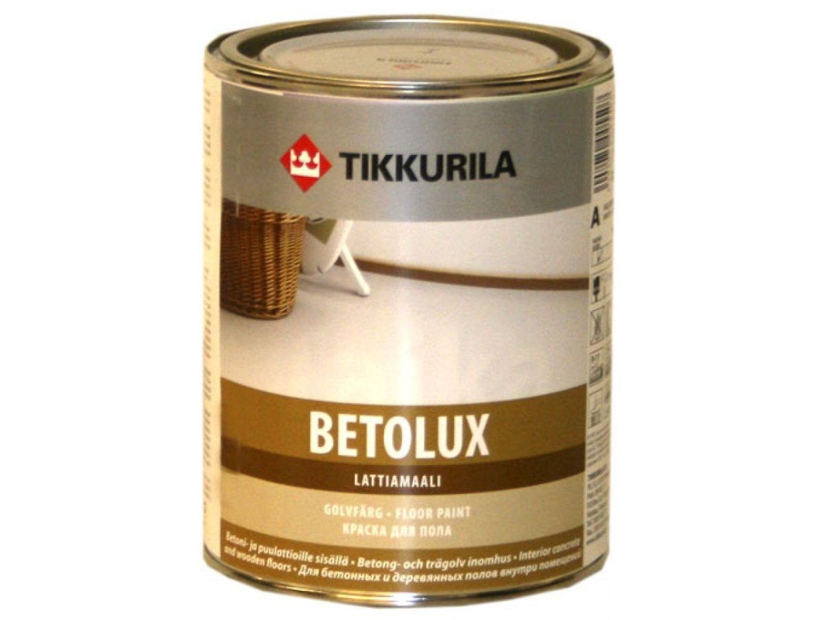 Краска для пола Тиккурила по дереву