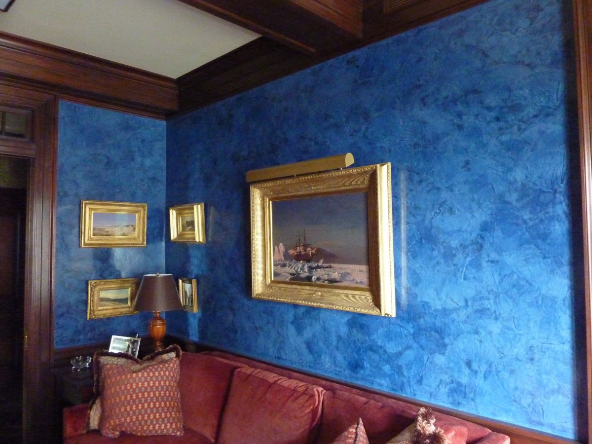 Венецианская штукатурка лазурит