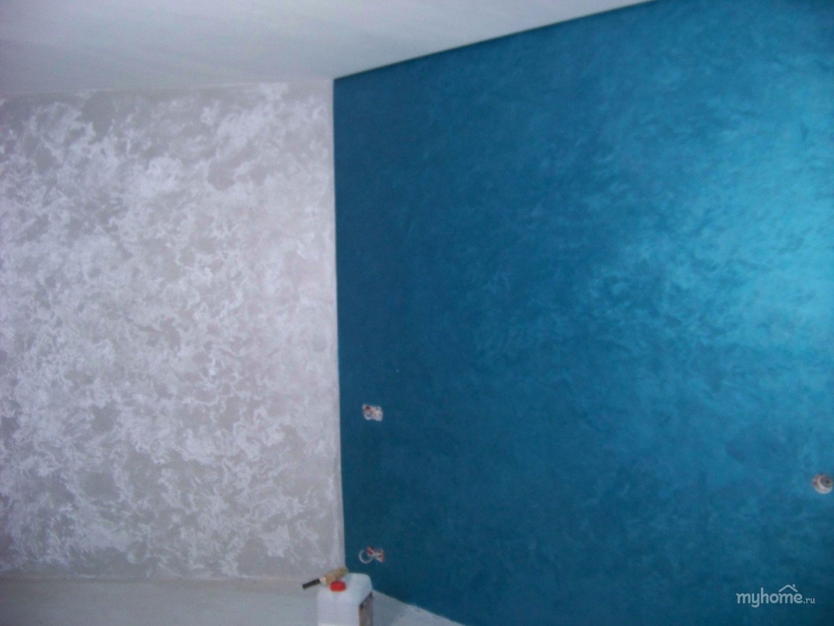 Штукатурка шелковая декоративная