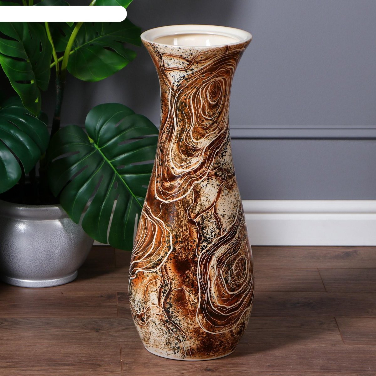 Керамические напольные вазы