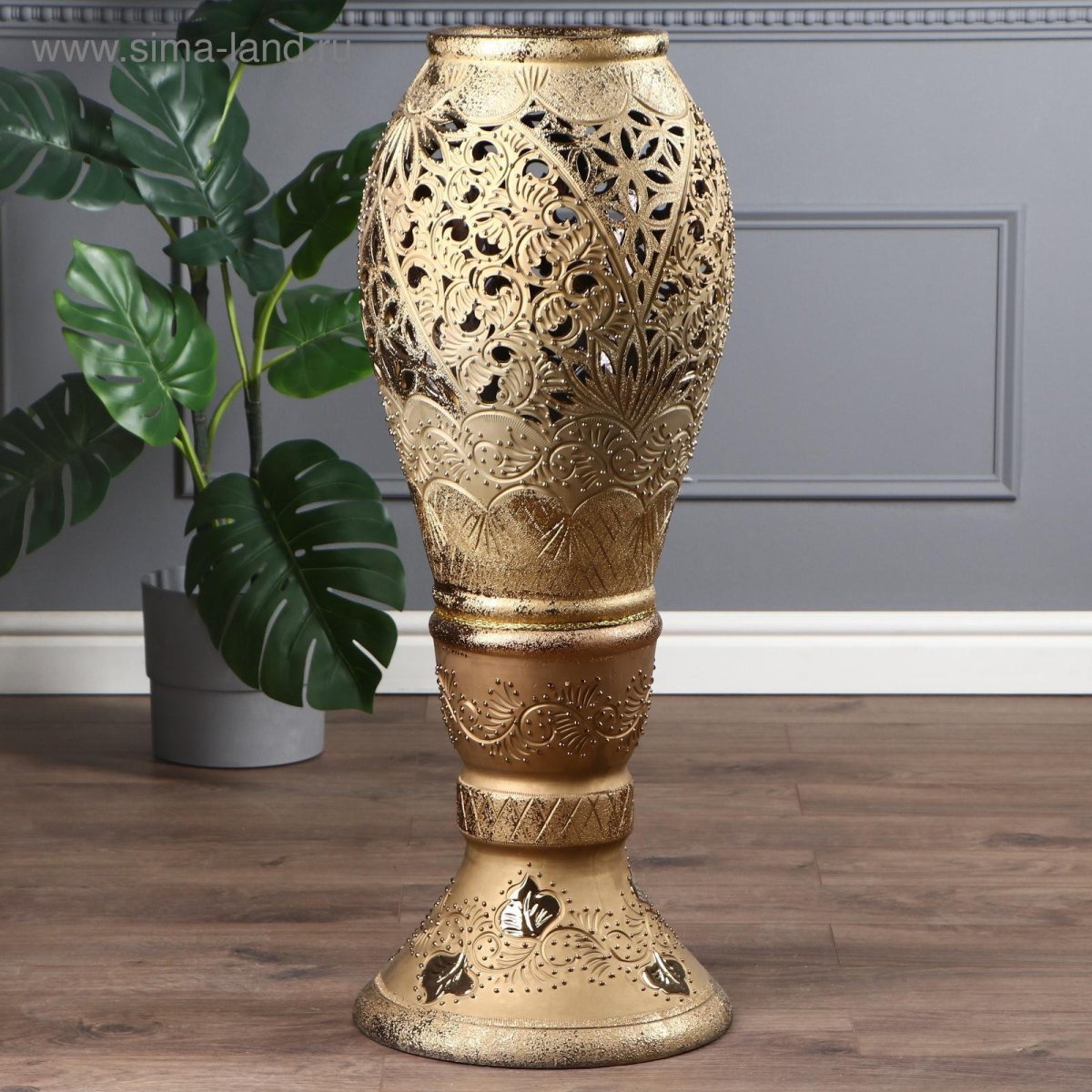 Ваза напольная высокая