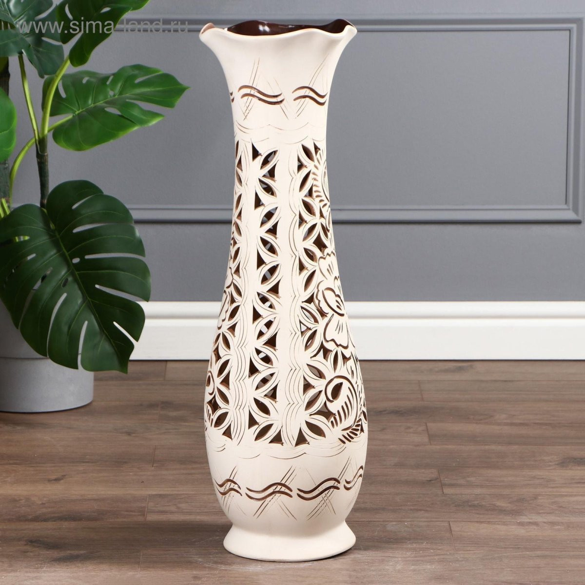 Напольные вазы для интерьера