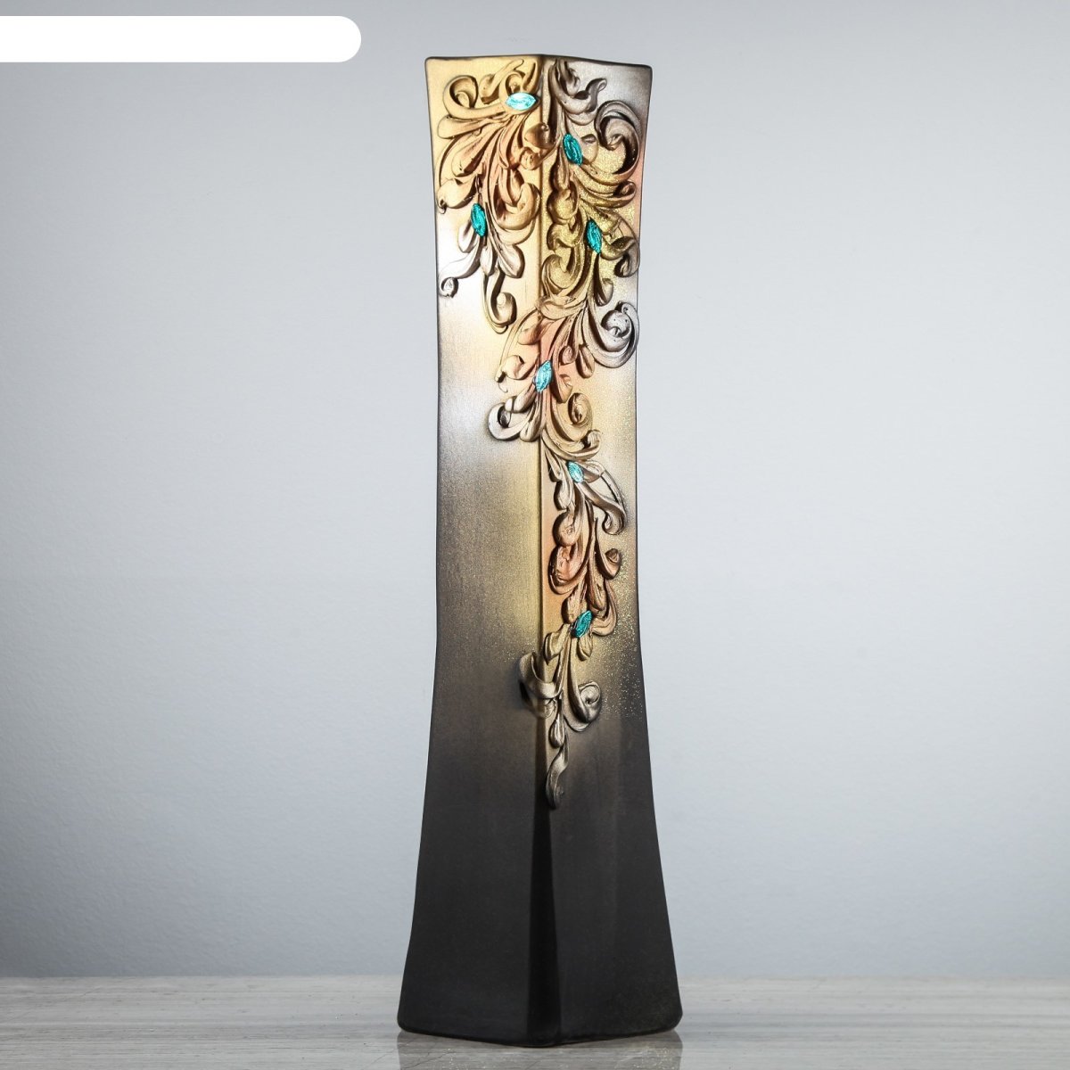 Ваза керамика, напольная, 64 см, Айсберг