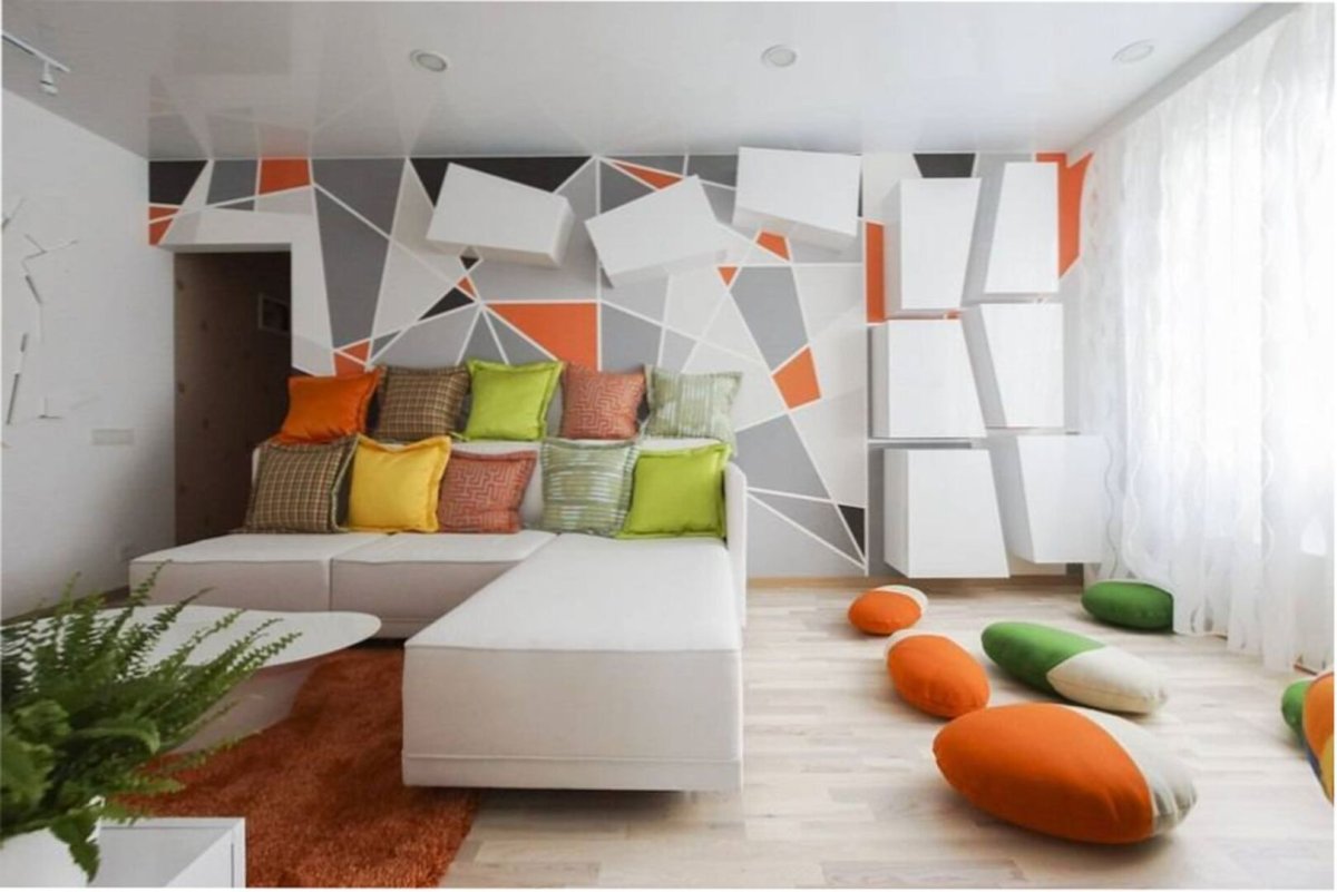 Необычный интерьер