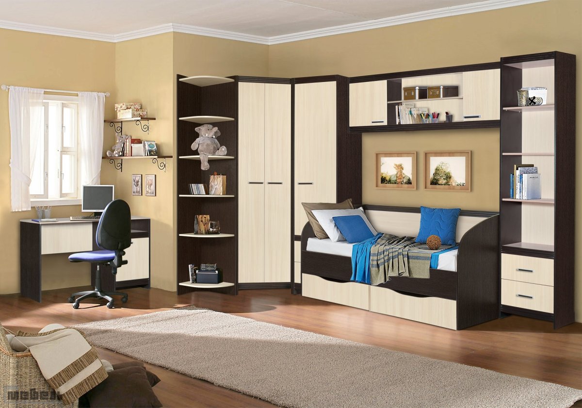 Детская Спайдер венге