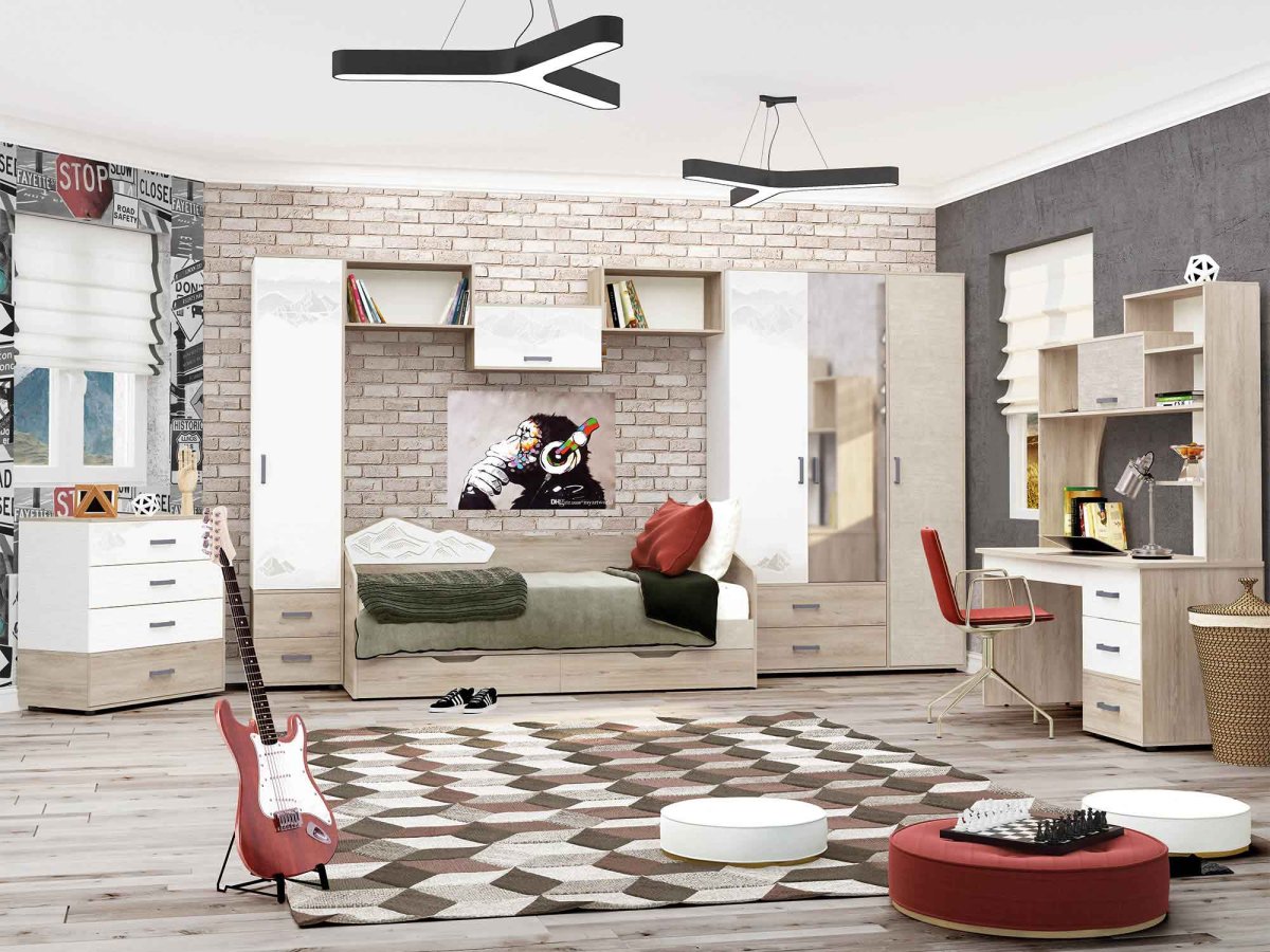 Стол с надстройкой Эверест 60