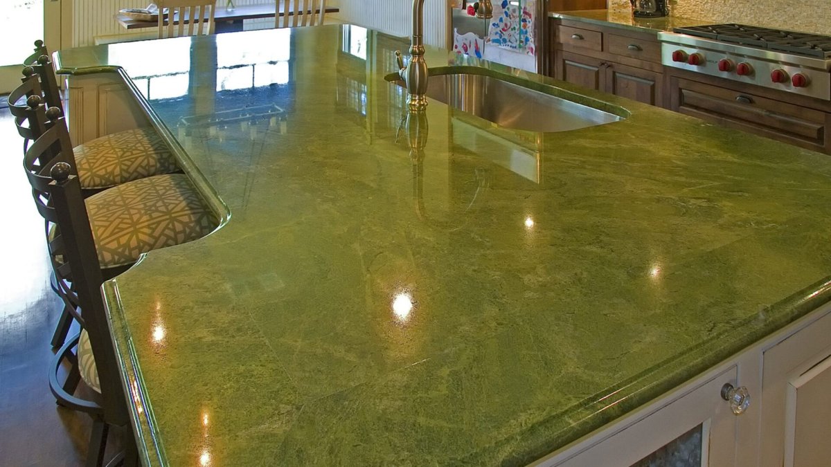 Столешница Оникс зеленый