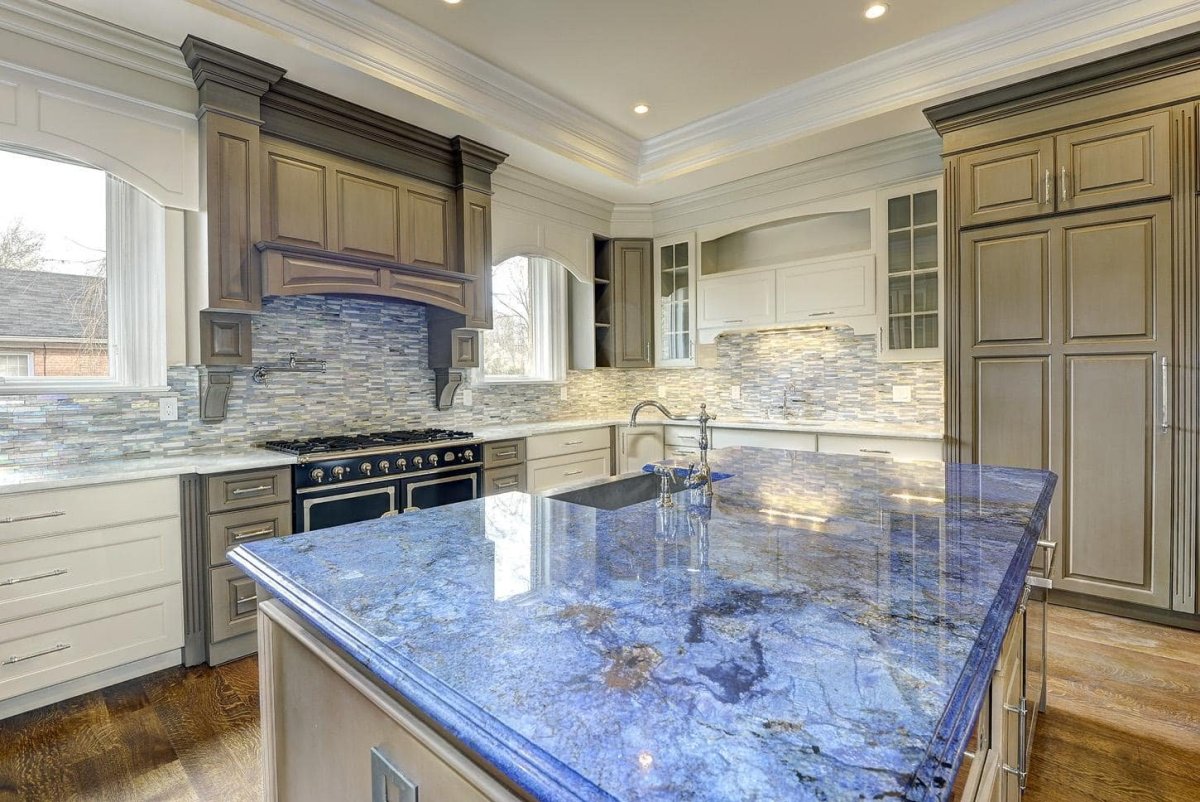 Азул Бахия мрамор