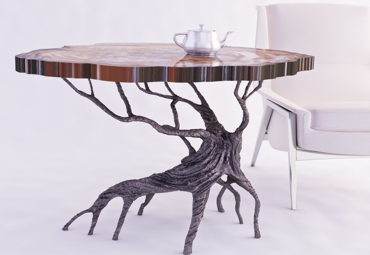 Необычный журнальный столик