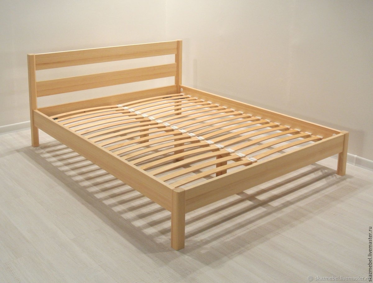 Кровать 110х200 деревянный каркас