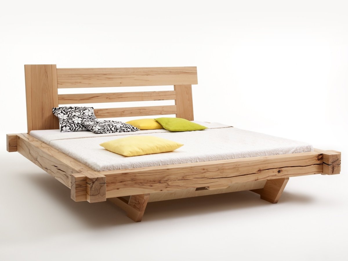 Необычные деревянные кровати