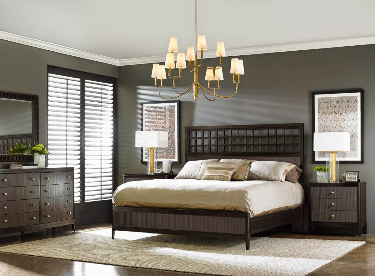 Спальня Наоми серый джут