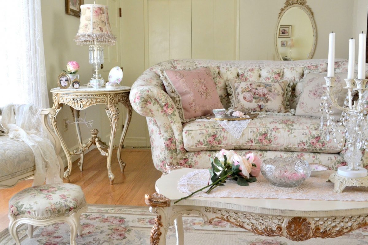 Shabby Chic стиль в интерьере