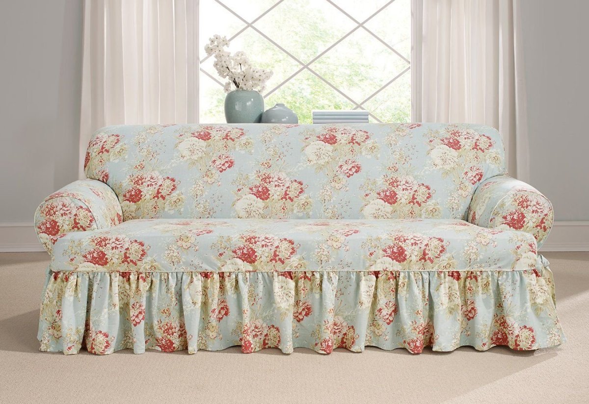 Покрывало на диван в стиле Прованс и шебби Шик