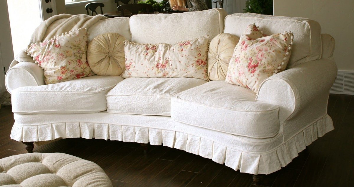 Диван с подушками Прованс