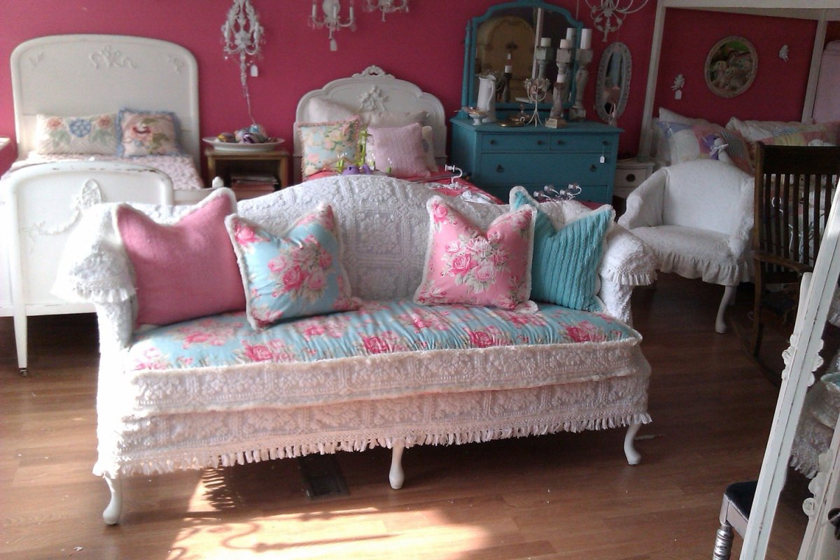 Диван раскладной шебби Шик