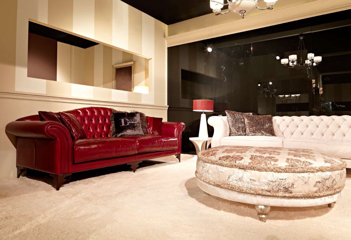 Диван в стиле арт деко