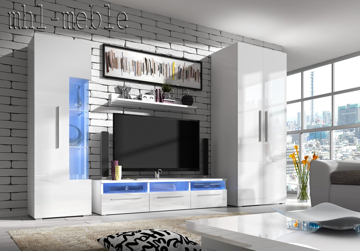 Стенка "глянец-Люкс №19"