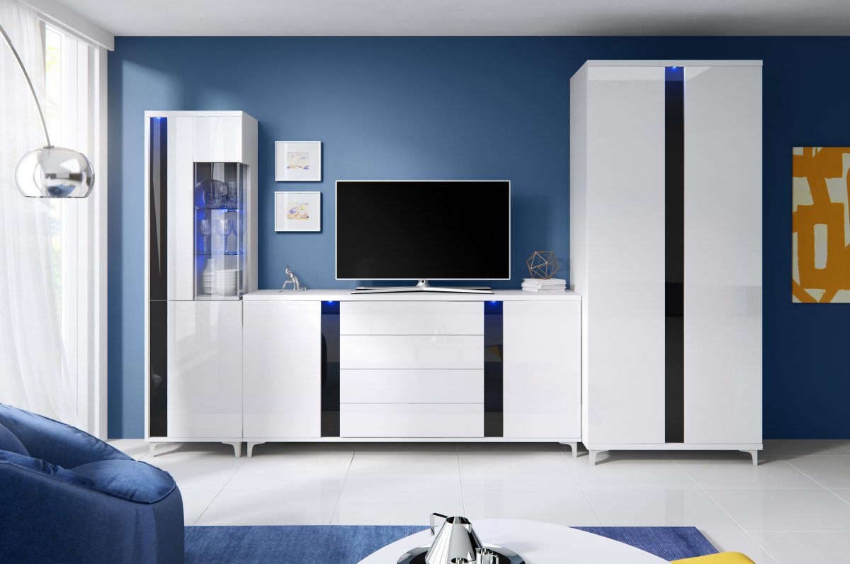 Стенка "глянец-Люкс №19"