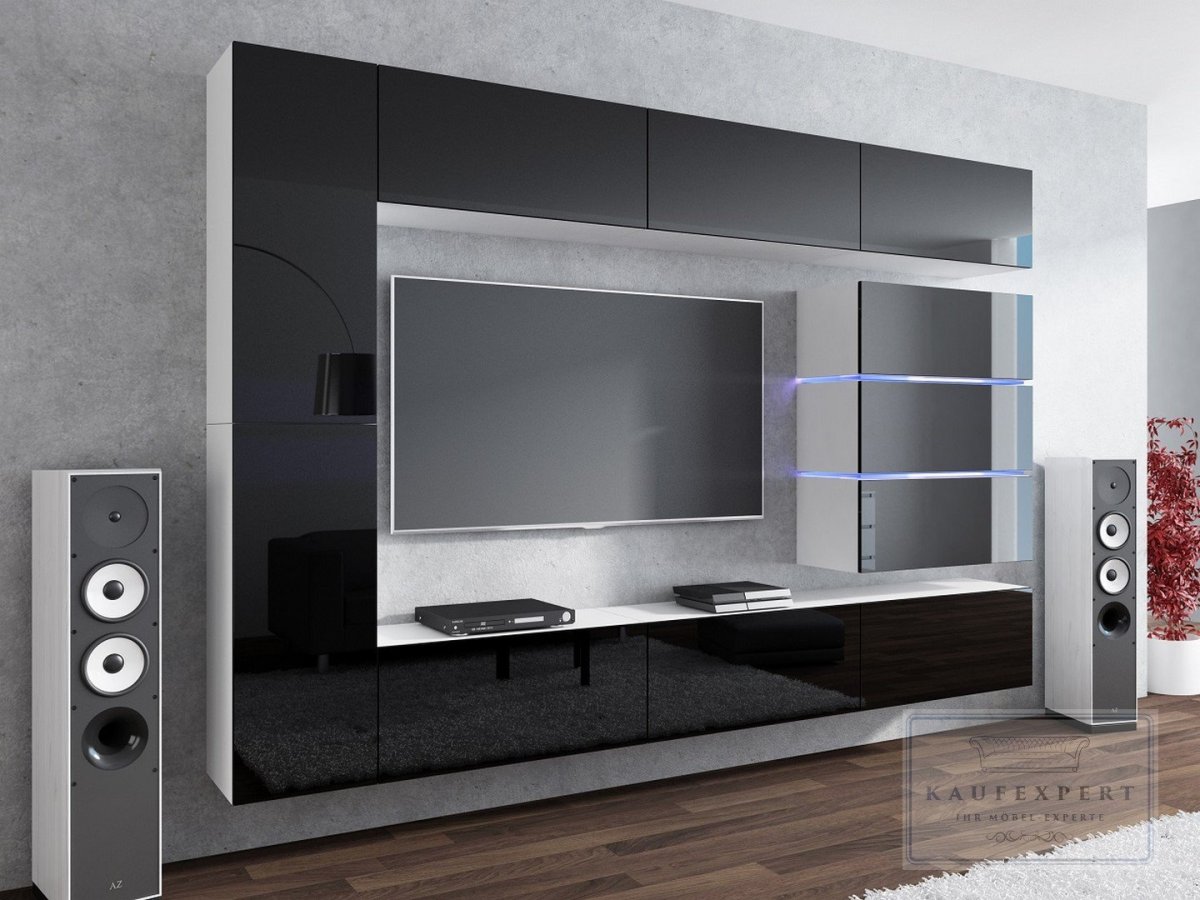 Гостиная Тренто 2 EVO белый глянец