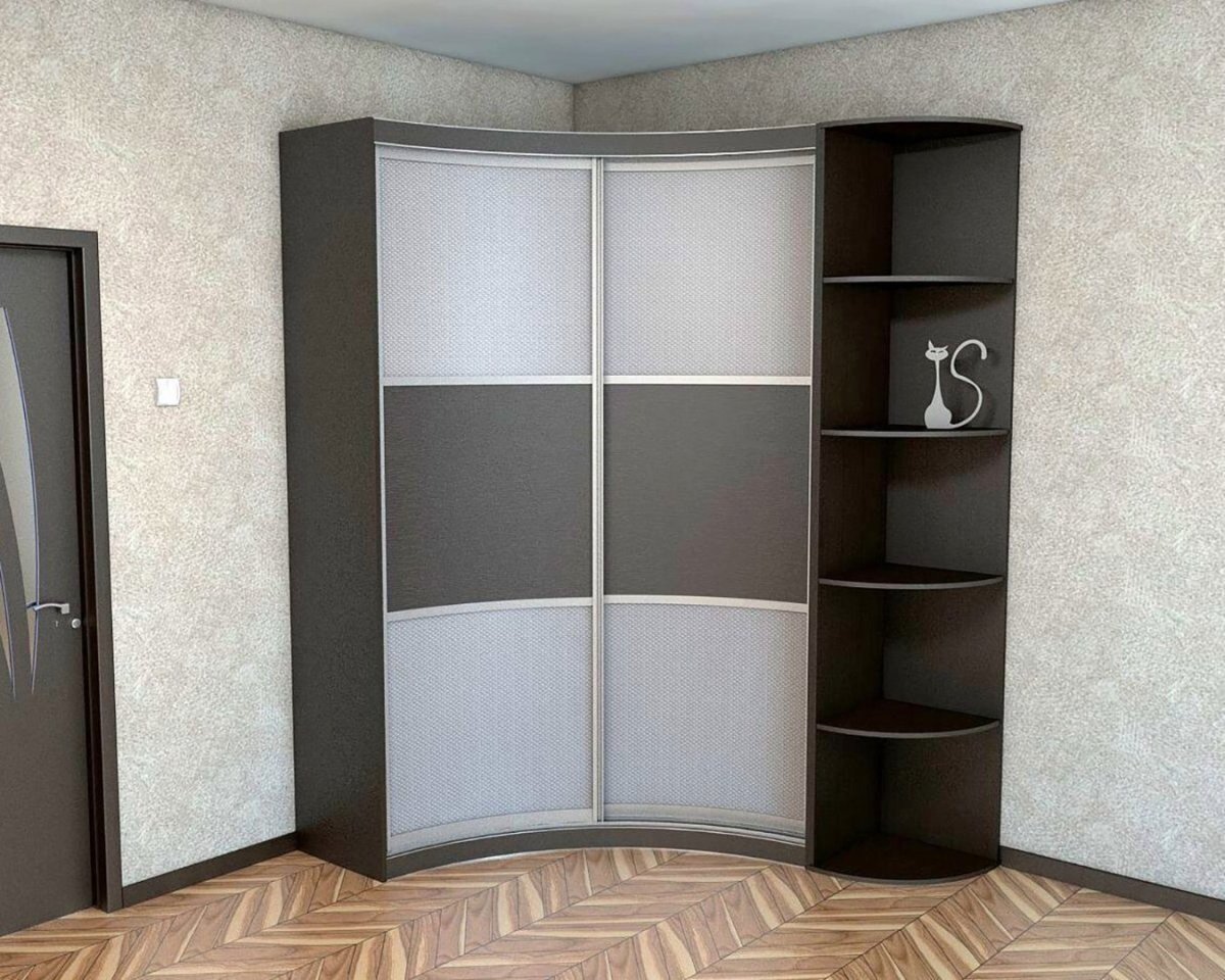 Шкаф купе радиусный Радион l