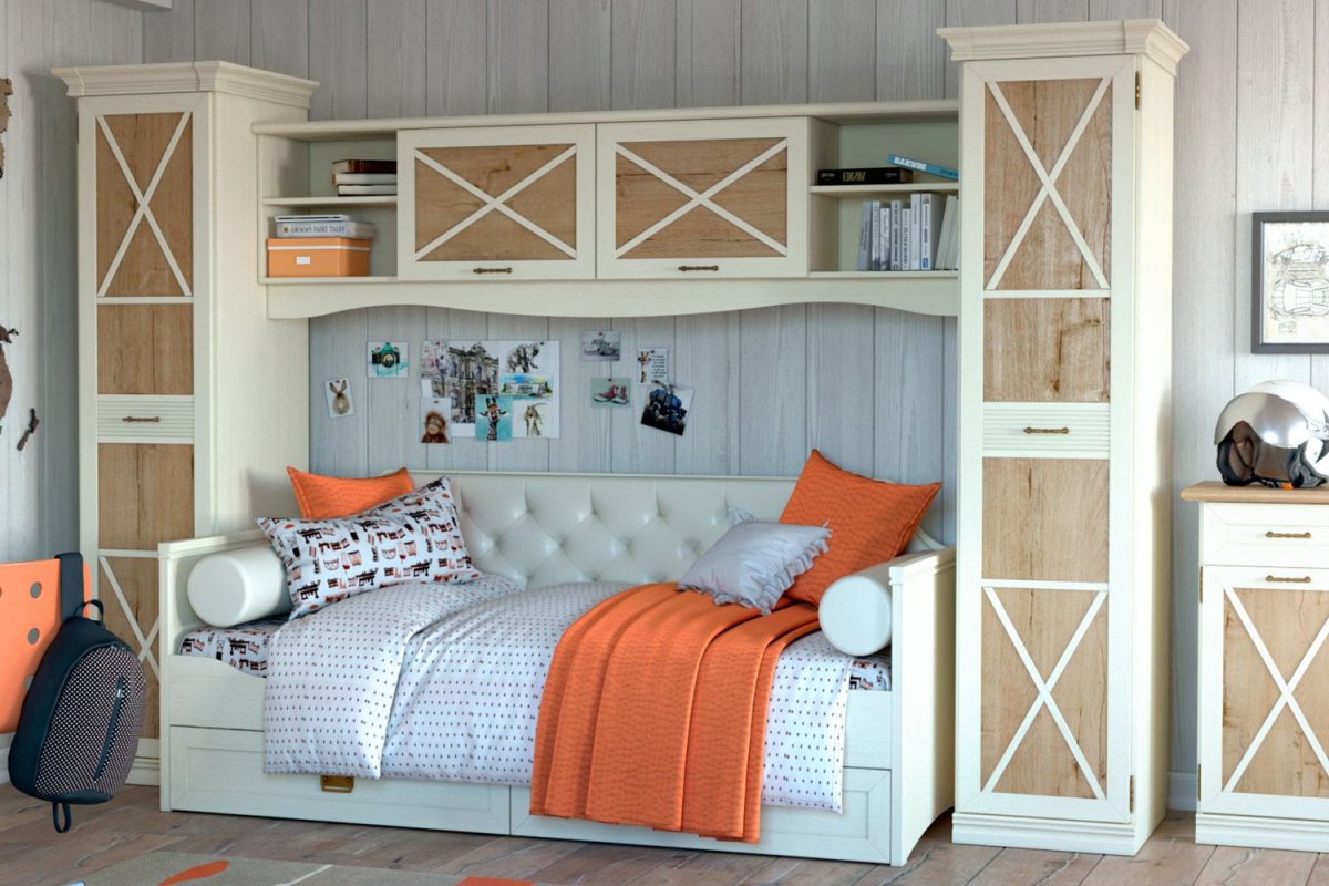 Кровать Ангстрем Кантри подростковая