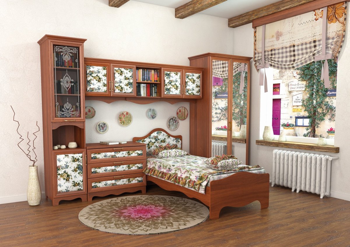 Детская мебель в стиле Прованс