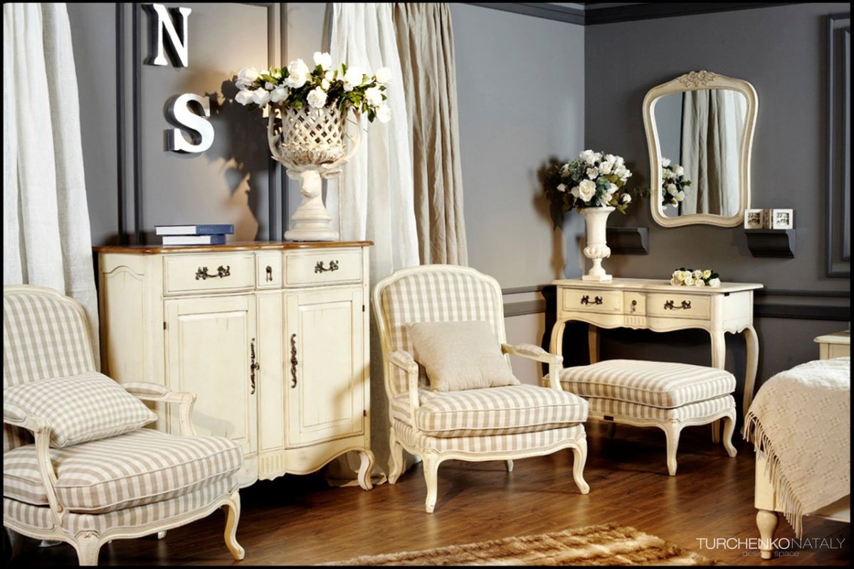 Кресло в стиле Прованс