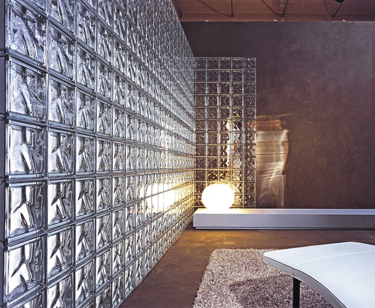 Стеклянные кирпичи Ансельмо