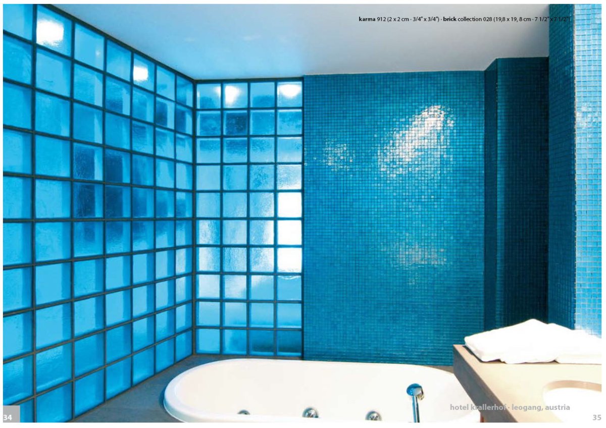 Стеклянные блоки для стен