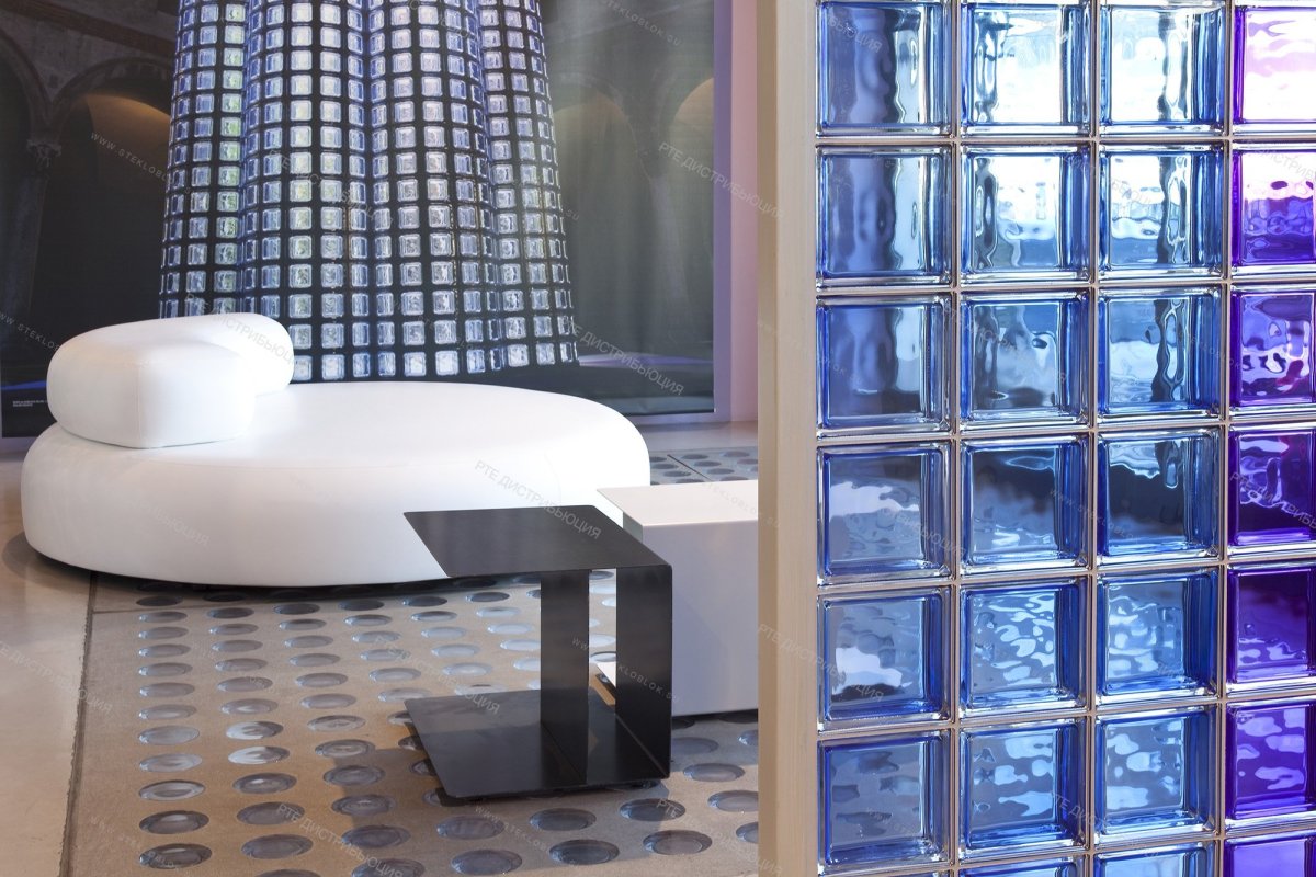 Стеклоблок Vitrablok Альфа бесцветный