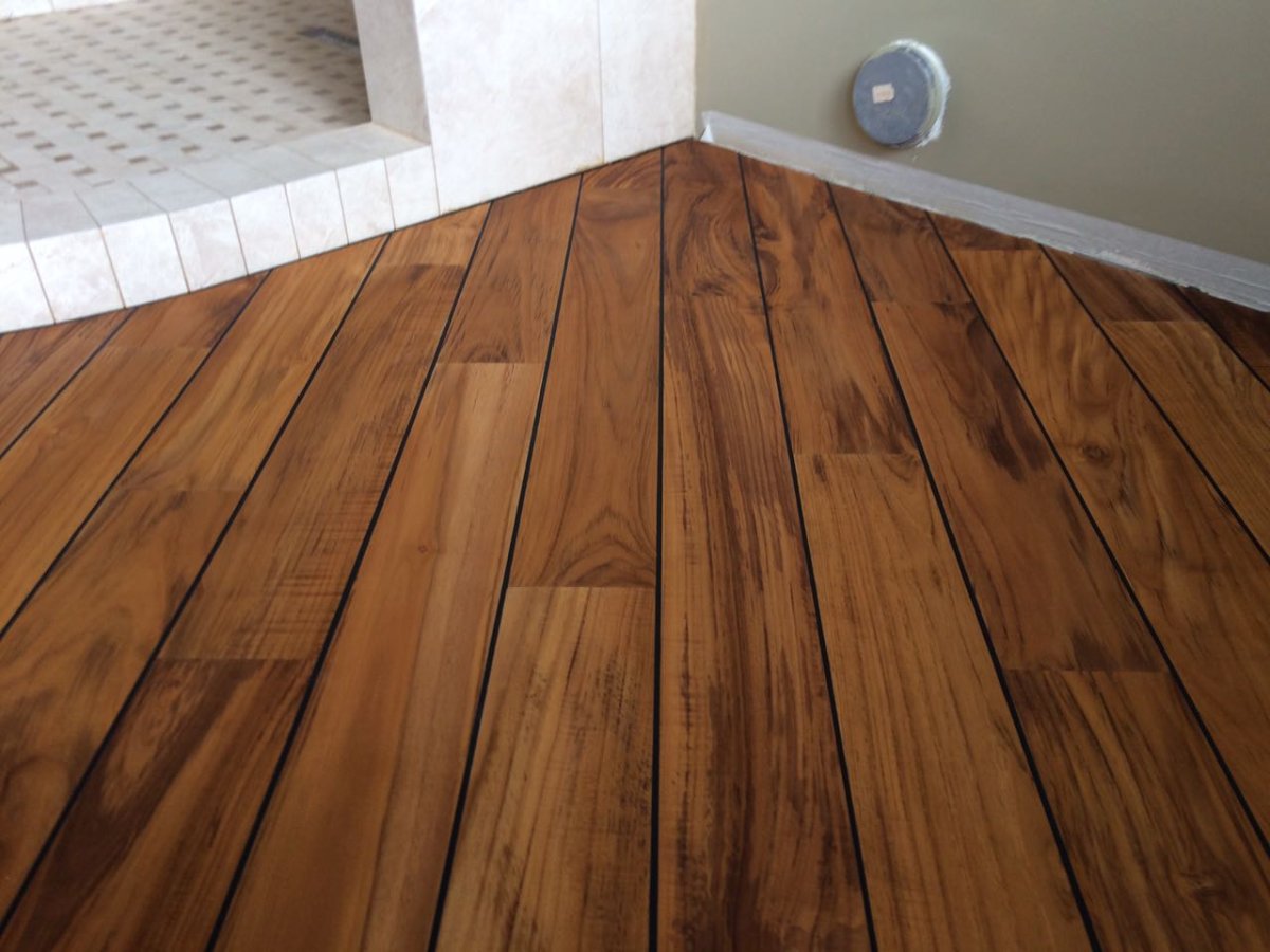 Meridian 341 палуба тик