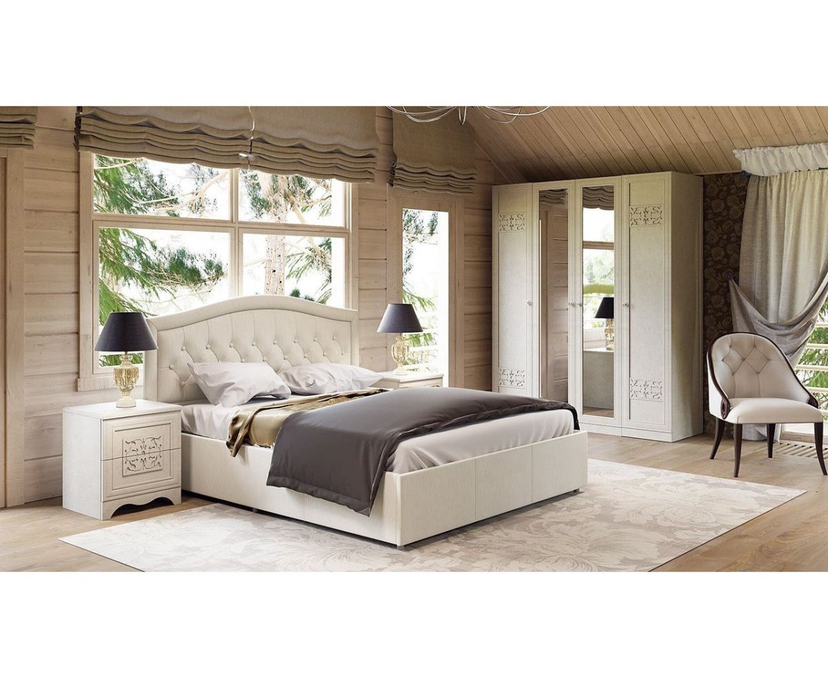 Кровать Адель с мягкой спинкой