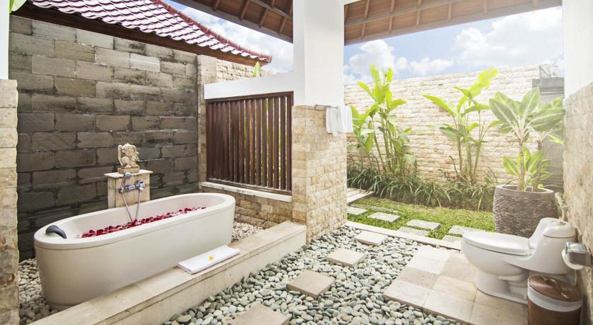 Ванна в стиле Бали