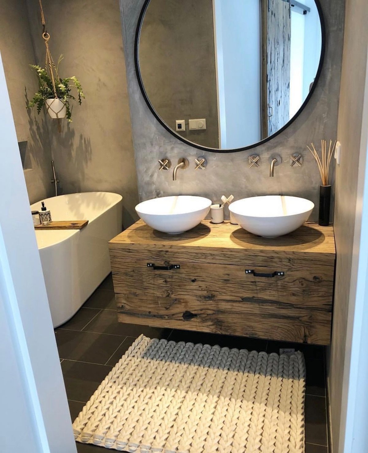 Ванная в стиле Бали