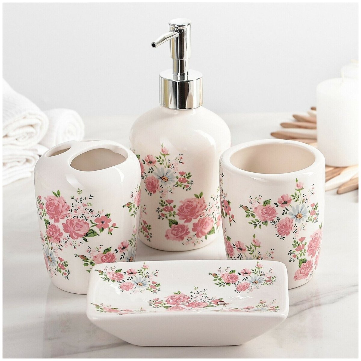 Керамический набор для ванной