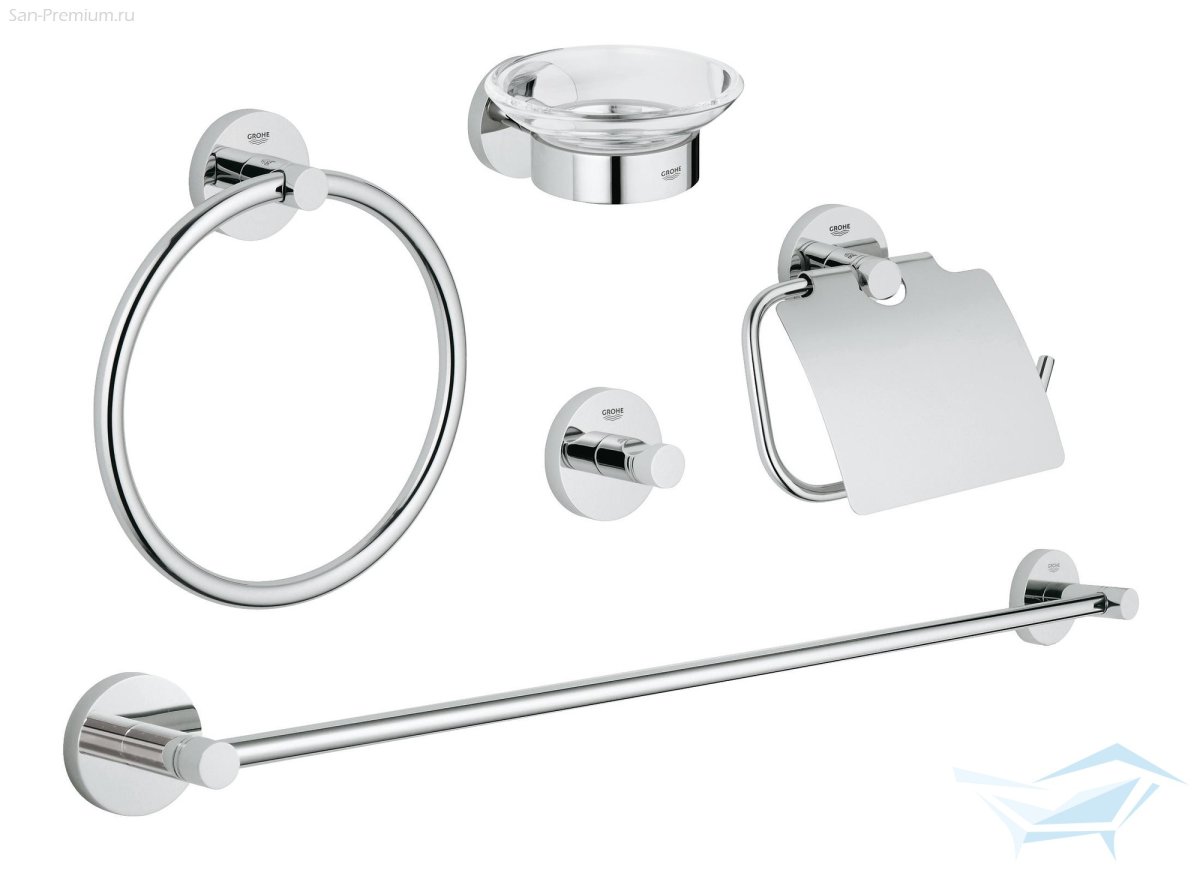 Крючок для банного халата, Grohe Essentials, хром, (40364001)