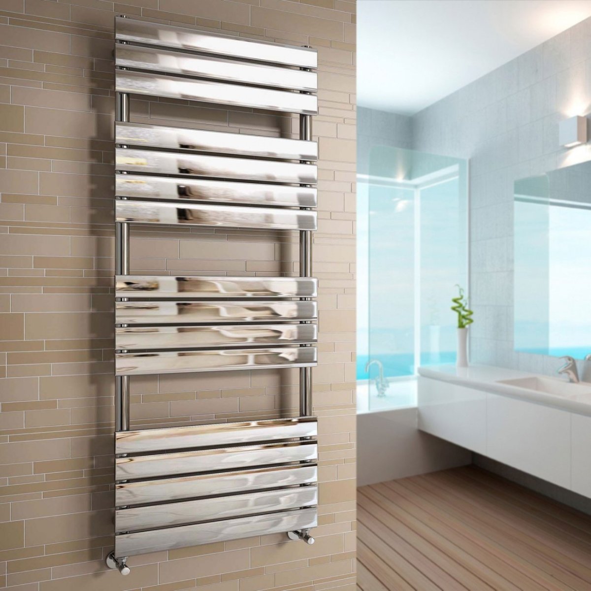 Терминус вертикальный полотенцесушитель